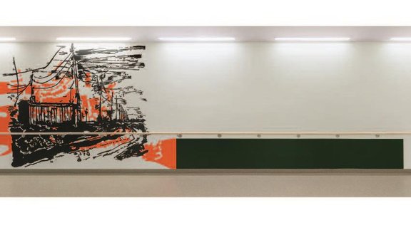 Kunst an den Wänden im Schwarzwald-Baar-Klinikum